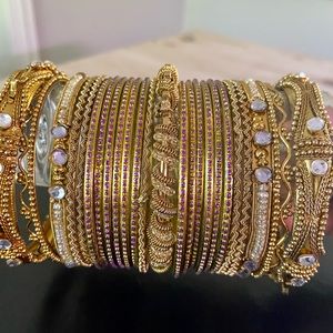 Beautiful side of bangles - Like New!!!